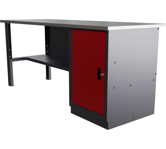 Слесарный однотумбовый верстак IRONMEBEL worky wk-0 1900 M-IM00155K