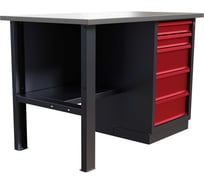 Слесарный однотумбовый верстак IRONMEBEL worky wk-5 1200 M-IM00115K