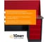 Слесарный однотумбовый верстак IRONMEBEL worky wk-5 1900 с экраном M-IM00164K 6