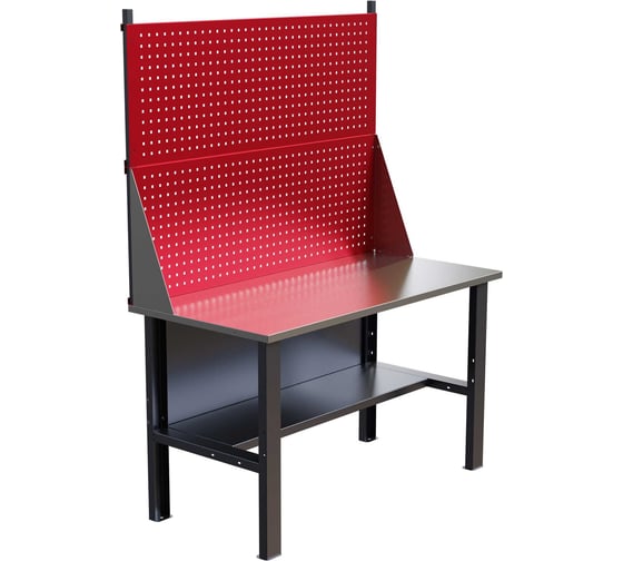Стол верстак IRONMEBEL worky wk 1400 с двумя экранами M-IM00094K