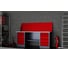 Слесарный двухтумбовый верстак IRONMEBEL worky wk-5/wk-5 1900 с экраном M-IM00204K 4