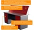 Слесарный двухтумбовый верстак IRONMEBEL worky wk-5/wk-5 1900 с экраном M-IM00204K 6