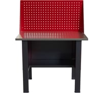 Стол верстак IRONMEBEL worky wk 1000 с экраном и перфопанелями на опорах M-IM00085K