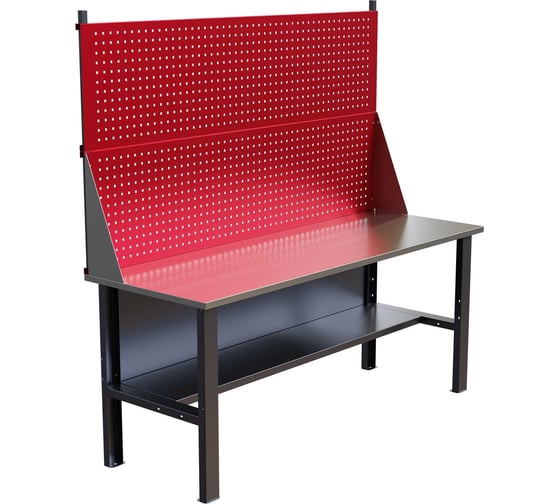Стол верстак IRONMEBEL worky wk 1900 с двумя экранами M-IM00104K