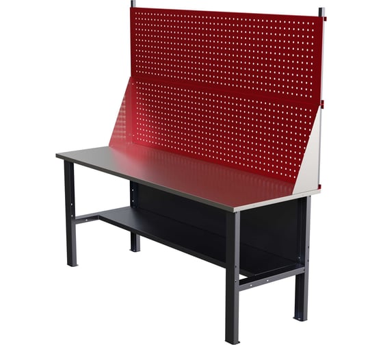 Стол верстак IRONMEBEL worky wk 1900 с двумя экранами M-IM00104K