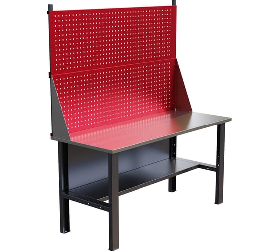 Стол верстак IRONMEBEL worky wk 1600 с двумя экранами M-IM00099K