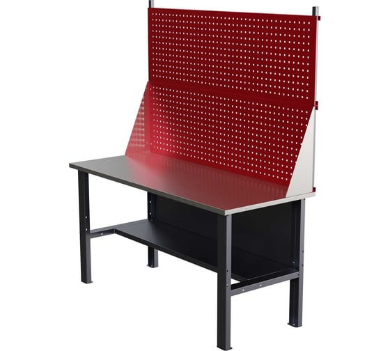 Стол верстак IRONMEBEL worky wk 1600 с двумя экранами M-IM00099K