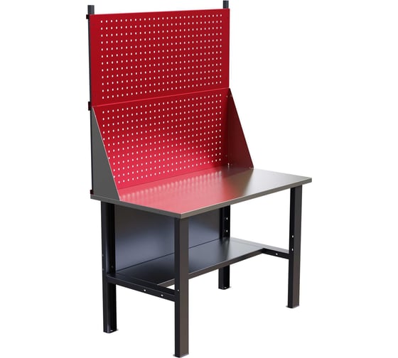 Стол верстак IRONMEBEL worky wk 1200 с двумя экранами M-IM00089K