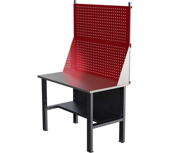 Стол верстак IRONMEBEL worky wk 1200 с двумя экранами M-IM00089K