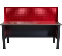 Стол верстак IRONMEBEL worky wk 1900 с экраном и перфопанелями на опорах M-IM00105K