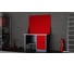 Слесарный однотумбовый верстак IRONMEBEL Worky WK-0 1200 с двойным экраном и перфопанелями на опорах M-IM00113K 4