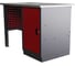 Слесарный однотумбовый верстак IRONMEBEL Worky WK-0 1200 с перфопанелями на опорах M-IM00111K 3
