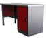 Слесарный однотумбовый верстак IRONMEBEL Worky WK-0 1600 с перфопанелями на опорах M-IM00143K 3