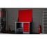 Слесарный однотумбовый верстак IRONMEBEL Worky WK-5 1200 с двойным экраном и перфопанелями на опорах M-IM00121K 4