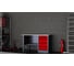 Слесарный однотумбовый верстак IRONMEBEL Worky WK-5 1400 с перфопанелями на опорах M-IM00135K 4