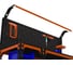 Верстак ООО Металекс серия SUN 950x1700x400 мм, с боковыми полками, перфопанелью и комплектом освещения, оранжево-чёрный 111392 4