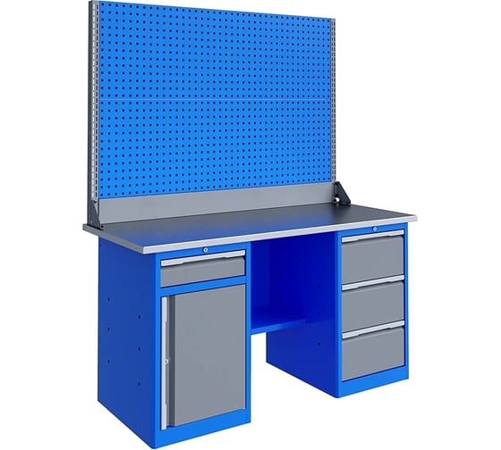 Слесарный верстак Верстакофф TNC 161.38.1-2 125242 1