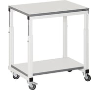 Подкатной стол VIKING ПС-10 ESD 700х1000 мм RAL7035