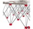 Складное подстолье для крупноформатных плит vertextools promax 1000кг, 230x120x75 17-230-120 2