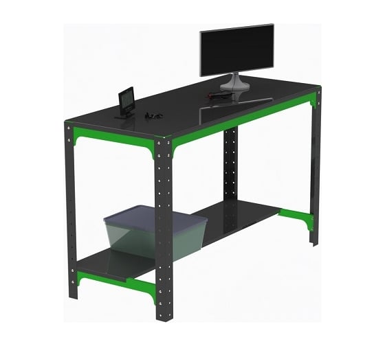 Металлический стол ООО Металекс серия KIT 750x1500x500 мм, одна полка 201012