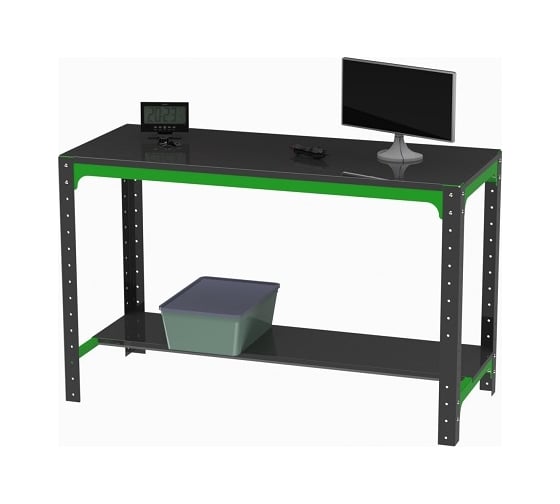 Металлический стол ООО Металекс серия KIT 750x1500x500 мм, одна полка 201012