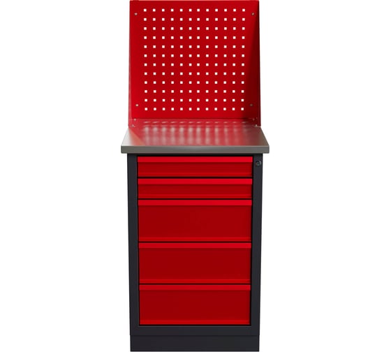 Слесарный мини-верстак IRONMEBEL Worky WK5 с экраном M-IM00210K