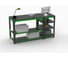 Стол металлический ООО Металекс Metalex KIT 750x1600x400, с боковыми полками 201075 4