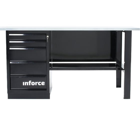 Верстак с драйвером Inforce 1600х686х845 LW-2 допустимая нагрузка на стол 1000кг, 05-01-006