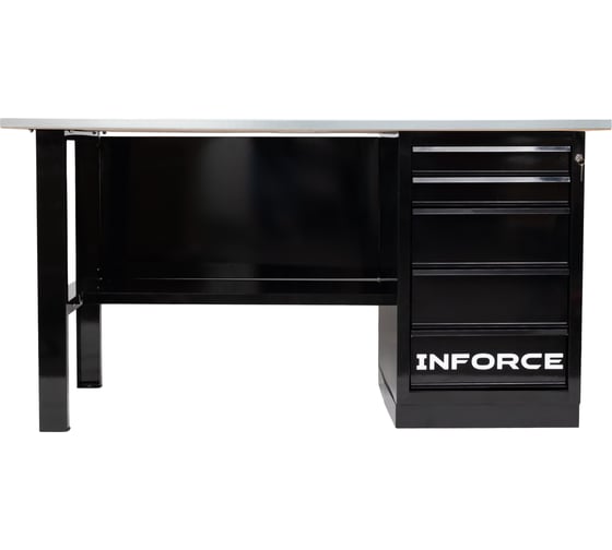 Верстак с драйвером Inforce 1600х686х845 LW-2 допустимая нагрузка на стол 1000кг, 05-01-006