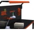 Стол металлический ООО Металекс серия KIT 750x1400x600 мм, 2-е полки + перфопанель с комплектом освещения, ОЧ 201305 2