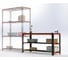 Стол металлический ООО Металекс серия KIT 750x1500x400 мм, две полки, ОЧ 201186 8