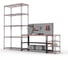 Стол металлический ООО Металекс серия KIT 750x1300x500 + две полки + перфопанель с комплектом аксессуаров, О, рост Ч , рост 201226 5