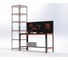 Стол металлический ООО Металекс серия KIT 750x1500x600 + перфопанель с комплектом аксессуаров), О, рост Ч , рост 201216 5