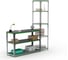 Стол-верстак ООО Металекс Metalex серия KIT 950х1100х500 две полки, серо-зеленый 204038 5