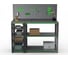 Стол-верстак ООО Металекс Metalex серия KIT 950х1600х400 с боковыми полками, перфопанелью и комплектом аксессуаров, серо-зеленый 204088 6