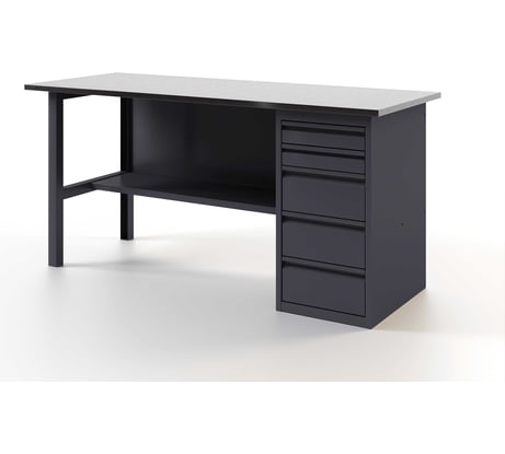 Верстак-стол с тумбой с ящиками GREENBERG 1800мм VERSTAK_Y1_1800