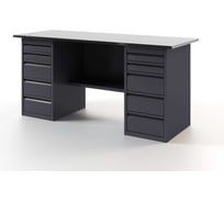 Верстак-стол с двумя тумбами с ящиками GREENBERG 1800мм VERSTAK_Y2_1800