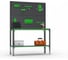 Стол-верстак ООО Металекс серия KIT 950х1300х400, одна полка + двойная перфопанель с комплектом аксессуаров, серо-зеленый 204193 6