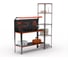 Стол-верстак ООО Металекс серия KIT 950х1300х500, одна полка, перфопанель с комплектом освещения, оранжево-чёрный 204916 4