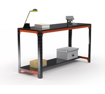 Стол металлический ООО Металекс серия KIT 750x1300x500 мм, одна полка О/Ч / 201172