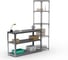 Стол-верстак ООО Металекс Metalex KIT 950х1100х400 мм, две полки, серый 204959 5