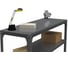 Стол-верстак ООО Металекс Metalex KIT 950х1100х400 мм, две полки, серый 204959 6