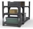 Стол-верстак ООО Металекс Metalex KIT 950х1100х400 мм, с боковыми полками, серый 204986 6