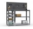 Стол-верстак ООО Металекс Metalex KIT 950х1500х600 мм, с боковыми полками, перфопанелью и комплектом аксессуаров, серый 205035 3