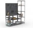Стол-верстак ООО Металекс Metalex KIT 950х1000х500 мм, с боковыми полками, двумя перфопанелями и комплектом аксессуаров, серый 205048 6