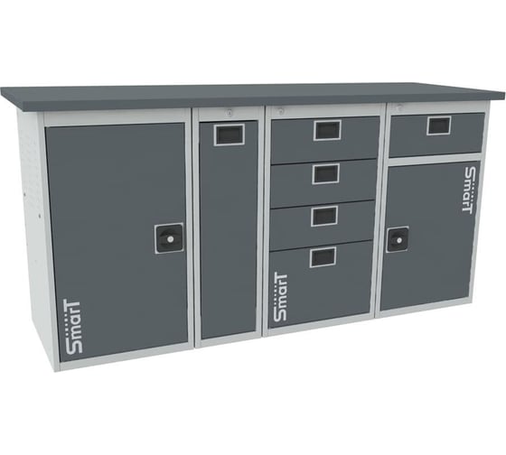 Верстак ДВК SMART 1760.4.P.Y.1-1 КГ047373 1
