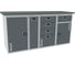 Верстак ДВК SMART 1760.4.P.Y.1-1 КГ047373 1