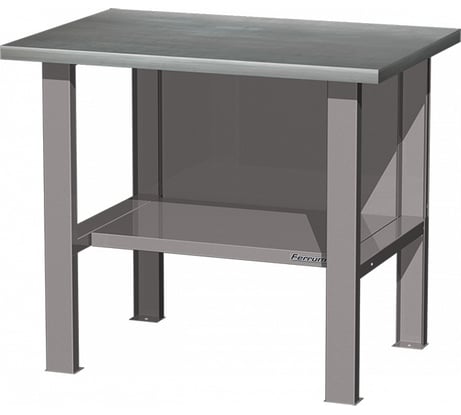 Верстак FERRUM беcтумбовый 1000х686х845 мм с оцинкованной столешницей 01.001L-9007 В0000000180698