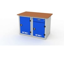 Верстак двухтумбовый ДВК WOKER PRO 2102.1200 ER-00019837