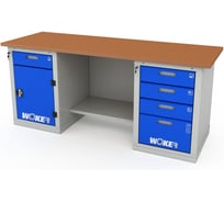 Верстак двухтумбовый ДВК WOKER PRO 2204.2000 ER-00020220